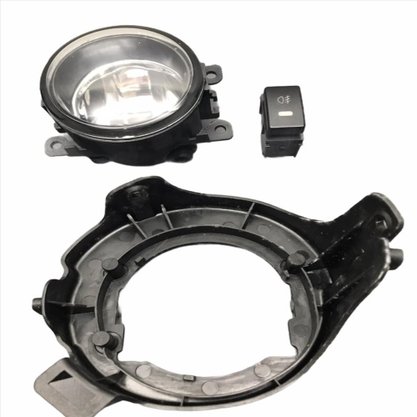 Kit Farol Milha Frontier 2007 a 2012 com Interruptor Modelo Original