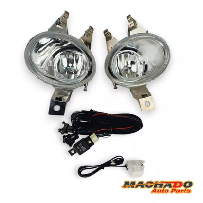 Kit Farol Auxiliar Milha Peugeot 206 SW 2003 a 2010 Kit Completo