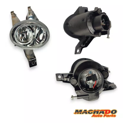 Kit Farol Auxiliar Milha Peugeot 206 SW 2003 a 2010 Kit Completo