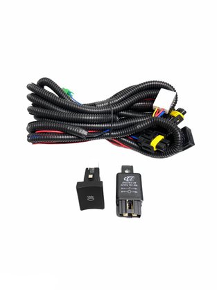 Kit Farol Auxiliar Milha Saveiro G6 Trend Tropper 2013 a 2016 Sem Grades  