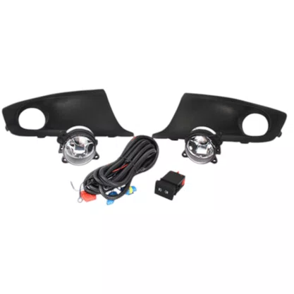 Kit Farol Milha Fox 2010 a 2014 Com Grade Kit Completo  