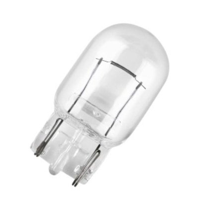 Lâmpada Amarela T10 Esmagada Pingo 12V