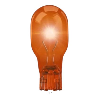 Lâmpada Âmbar Laranja T15 Esmagada Grande Avulso 12V OSRAM