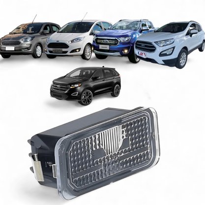 Lanterna de Placa Novo Ka New Fiesta Ecosport 2015 a 2020 Sem soquete