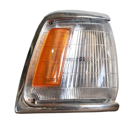 Lanterna Dianteira Hilux SR5 4x4 1992 a 2001 Com Moldura Cromada Esquerda