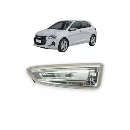 Lanterna Dianteira Lateral Onix Onix Plus Tracker 2020 a 2024 Cristal Esquerdo Motorista