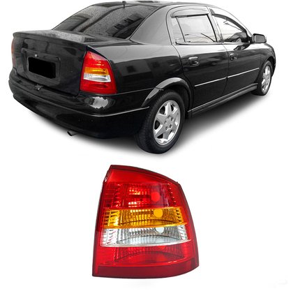 Lanterna Traseira Astra Sedan 1998 a 2002 Tricolor Direita Caroneiro