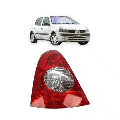 Lanterna Traseira Clio Hatch 2003 Até 2010 Esquerda Motorista FITAM 