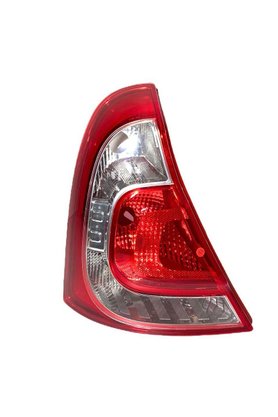 Lanterna Traseira Clio Hatch 2013 a 2016 Carcaça Vermelha Esquerda - FITAM