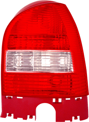Lanterna Traseira Gol G3 1999 Até 2004 Carcaça Vermelha Ré Cristal Direita Passageiro COFRAN