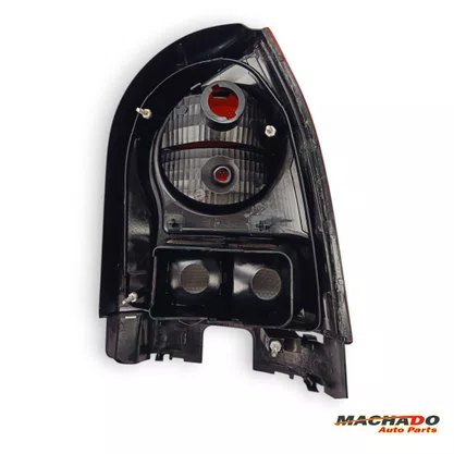 Lanterna Traseira Gol G4 2006 a 2014 Carcaca Preta Bicolor Fume Lado Esquerdo FITAM 