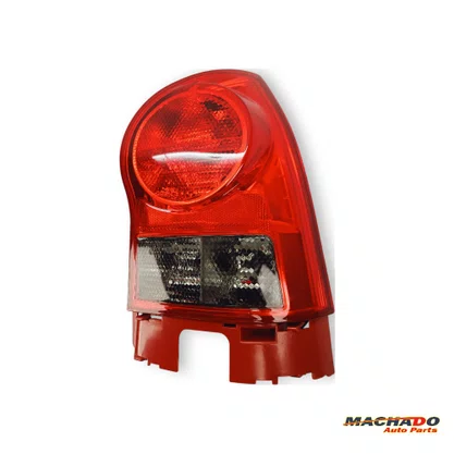 Lanterna Traseira Gol G4 2006 a 2014 Carcaca Vermelha Bicolor Fume Lado Direito Passageiro FITAM 
