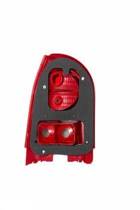 Lanterna Traseira Gol G4 2006 a 2014 Carcaca Vermelha Bicolor Fume Lado Esquerdo Motorista FITAM