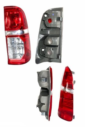 Lanterna Traseira Hilux Pick up 2012 a 2015 Bicolor Lado Direito Passageiro FITAM 