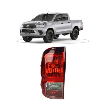 Lanterna Traseira Hilux Pick up 2016 a 2018 Bicolor Lado Esquerdo Motorista - FITAM