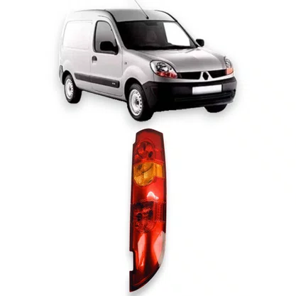 Lanterna Traseira Kangoo 2008 a 2018 2 Portas Traseiras Lado Esquerdo Motorista - FITAM