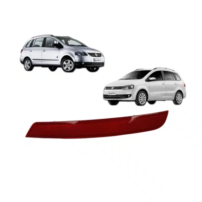 Lanterna Traseira Parachoque SpaceFox 2010 a 2014 Lado Esquerdo Motorista FITAM