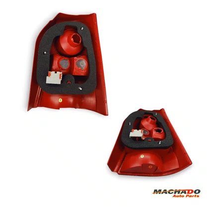 Lanterna Traseira Parati G4 2006 a 2013 Bicolor Carcaça Preta Lado Direito Passageiro - FITAM