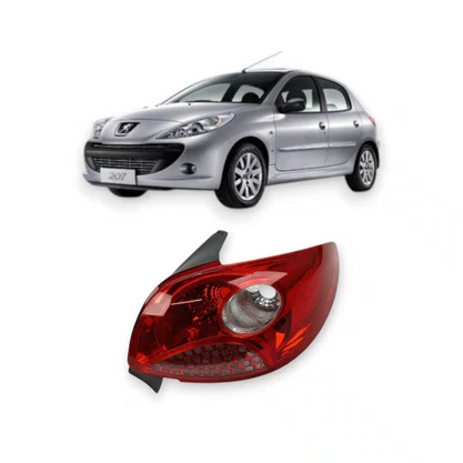 Lanterna Traseira Peugeot Hatch 207 2008 a 2011 Lado Direito Passageiro - FITAM