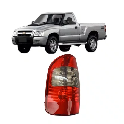 Lanterna Traseira S10 2001 a 2008 Fumê Lado Esquerdo Motorista - FITAM