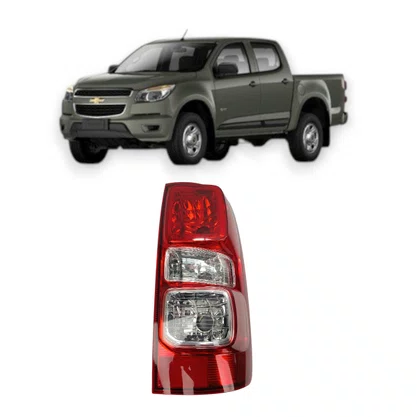 Lanterna Traseira S10 2012 a 2018 Sem Led Bicolor Lado Direito Passageiro