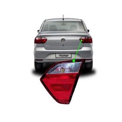 Lanterna Traseira Voyage G6 G7 G8 2013 a 2020 Tampa Mala Fumê Esquerda Motorista