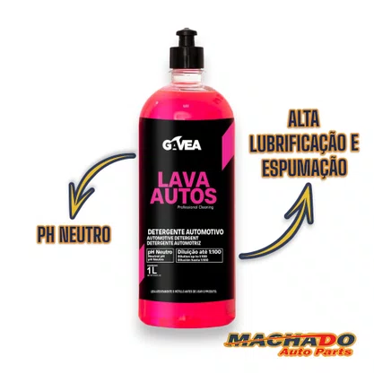 Lava Autos Detergente Automotivo Neutro 1L GAVEA