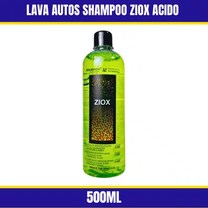 Lava Autos Shampoo Ziox Acido 500ML