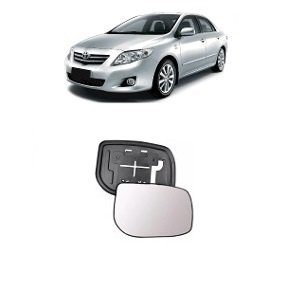 Lente C/ Base Refil Retrovisor Corolla 2009 a 2012 Direito Caroneiro REMOVEL