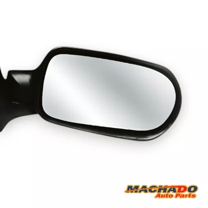 Lente C/ Base Refil Retrovisor Grande Uno Quadrado Direito