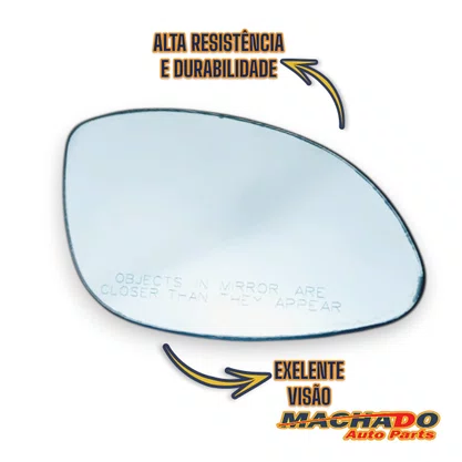 Lente C/ Base Refil Retrovisor Vectra 1996 a 1999 Direito Caroneiro METAGAL