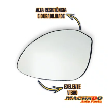 Lente C/ Base Refil Retrovisor Vectra 2000 a 2005 Esquerdo