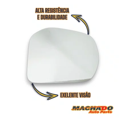 Lente Refil Retrovisor Amarok 2009 a 2018 Esquerdo