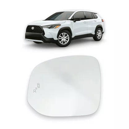 Lente Refil Retrovisor Corolla Cross 2022 a 2024 Esquerdo