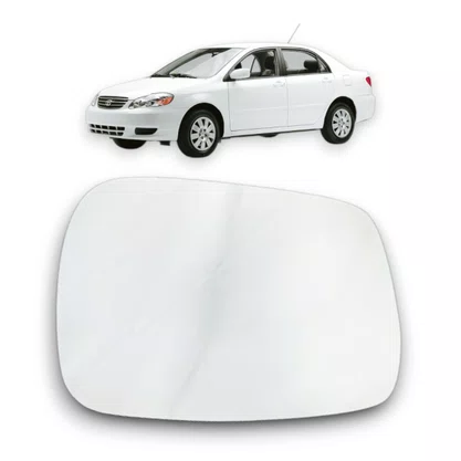 Lente Refil Retrovisor Corolla Fielder 2003 a 2008 Esquerdo