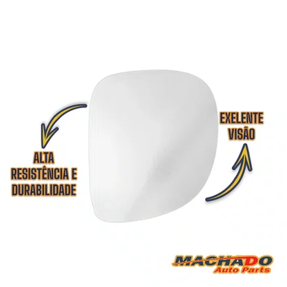 Lente Refil Retrovisor F250 1998 a 2012 Direito