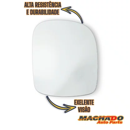 Lente Refil Retrovisor Fiorino 2014 a 2020 Lado Direito