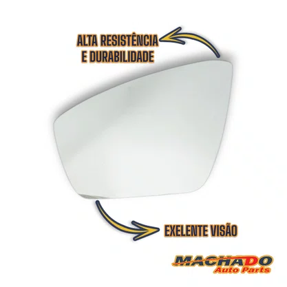 Lente Refil Retrovisor Ford Ká 2015 a 2021 Lado Esquerdo