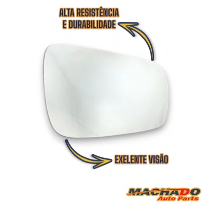 Lente Refil Retrovisor Gol Parati Saveiro G3 G4 Golf Direito