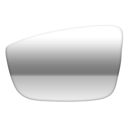 Lente Refil Retrovisor Gol Saveiro Voyage G5 2009 a 2011 Lado Esquerdo Motorista BLAWER 