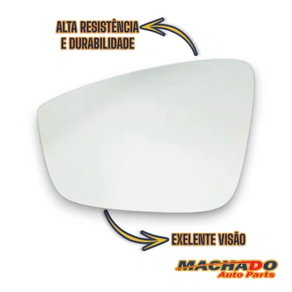 Lente Refil Retrovisor Gol Saveiro Voyage G5 Esquerdo