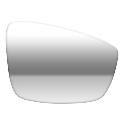 Lente Refil Retrovisor Gol Saveiro Voyage G6 G7 G8 2012 a 2023 Fox 2010 a 2022 Up Lado Direito Passageiro BLAWER 