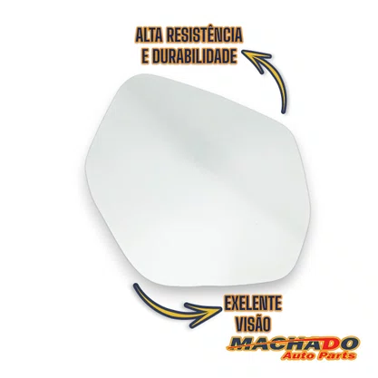 Lente Refil Retrovisor Honda HRV 2015 a 2019 Lado Direito