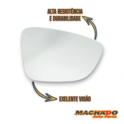 Lente Refil Retrovisor Jetta 2011 a 2016 Lado Direito