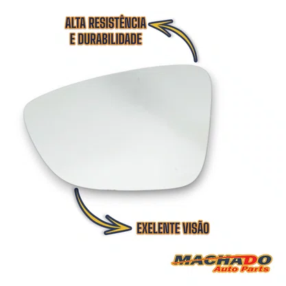 Lente Refil Retrovisor Jetta 2011 a 2016 Lado Esquerdo