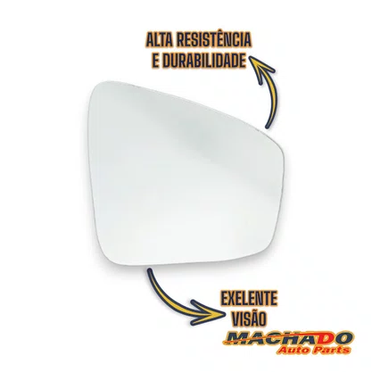 Lente Refil Retrovisor Kwid 2017 a 2021 Lado Direito