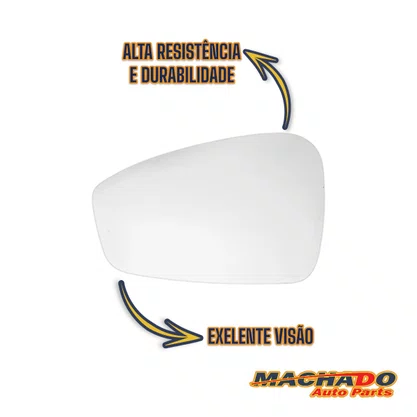 Lente Refil Retrovisor New Fiesta 2011 a 2019 Lado Esquerdo