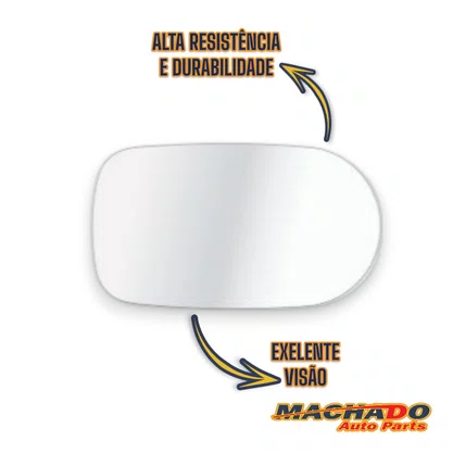 Lente Refil Retrovisor Palio ELX Siena Strada Direito