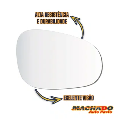 Lente Refil Retrovisor Palio Grand Siena Mobi Direito 
