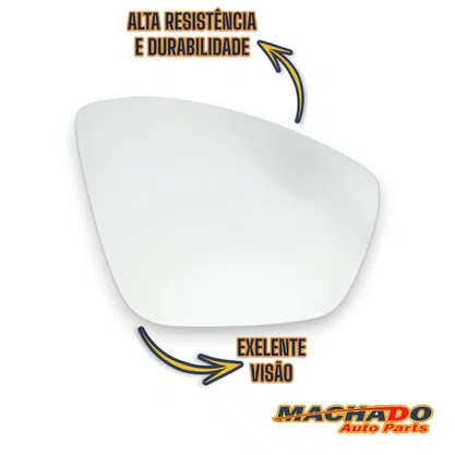 Lente Refil Retrovisor Peugeot 208 2012 a 2018 Lado Direito Passageiro BLAWER 
